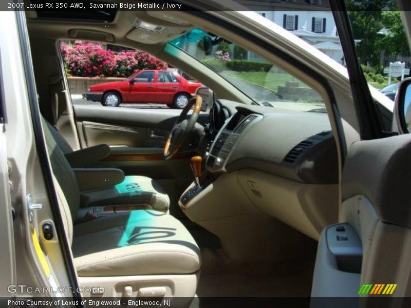 Savannah Beige Metallic / Ivory 2007 Lexus RX 350 AWD