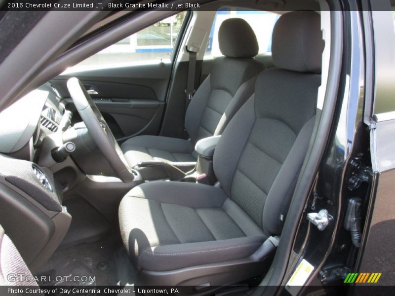 Black Granite Metallic / Jet Black 2016 Chevrolet Cruze Limited LT