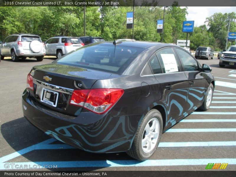 Black Granite Metallic / Jet Black 2016 Chevrolet Cruze Limited LT