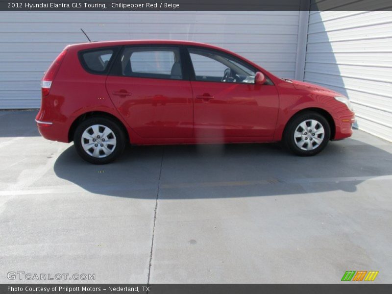 Chilipepper Red / Beige 2012 Hyundai Elantra GLS Touring