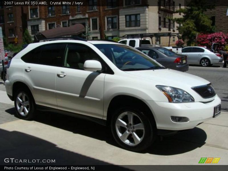 Crystal White / Ivory 2007 Lexus RX 350 AWD