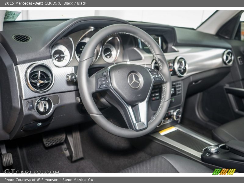 Black / Black 2015 Mercedes-Benz GLK 350