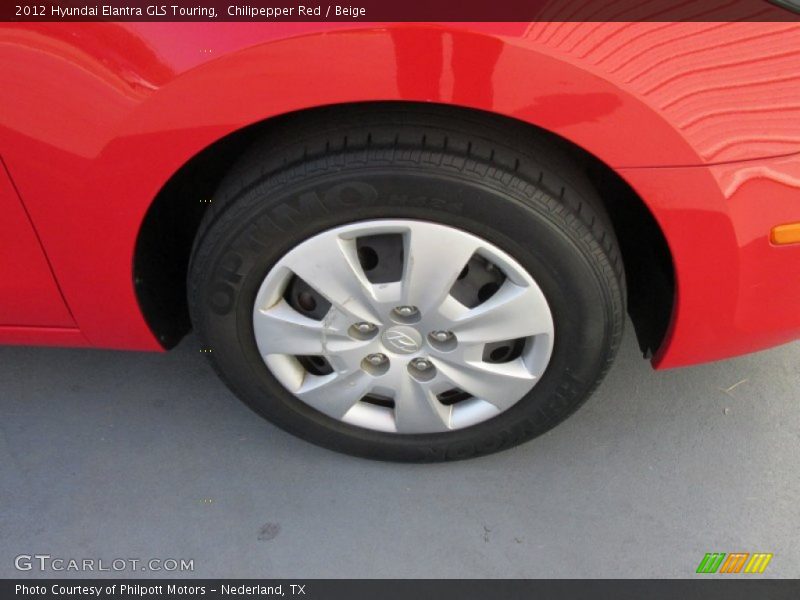 Chilipepper Red / Beige 2012 Hyundai Elantra GLS Touring