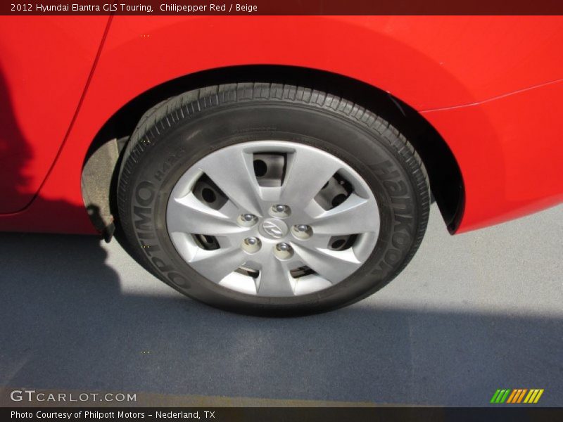 Chilipepper Red / Beige 2012 Hyundai Elantra GLS Touring