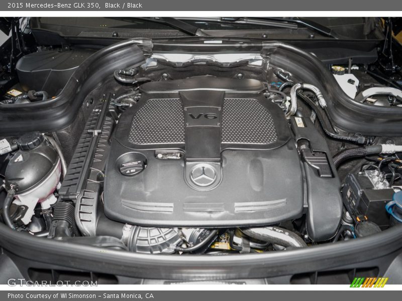 Black / Black 2015 Mercedes-Benz GLK 350