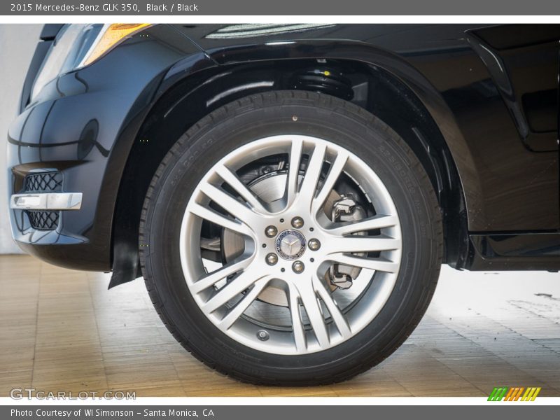 Black / Black 2015 Mercedes-Benz GLK 350