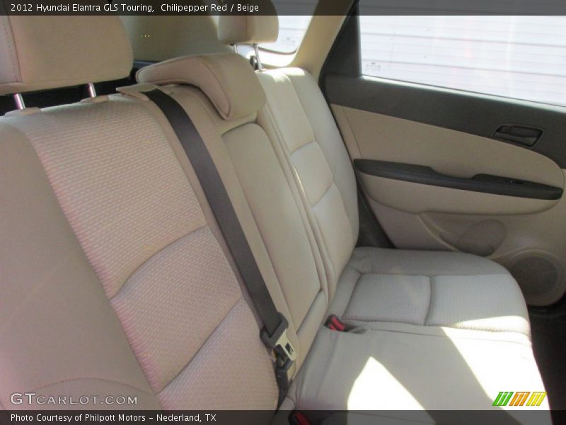 Chilipepper Red / Beige 2012 Hyundai Elantra GLS Touring