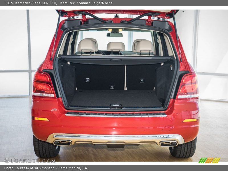 Mars Red / Sahara Beige/Mocha 2015 Mercedes-Benz GLK 350