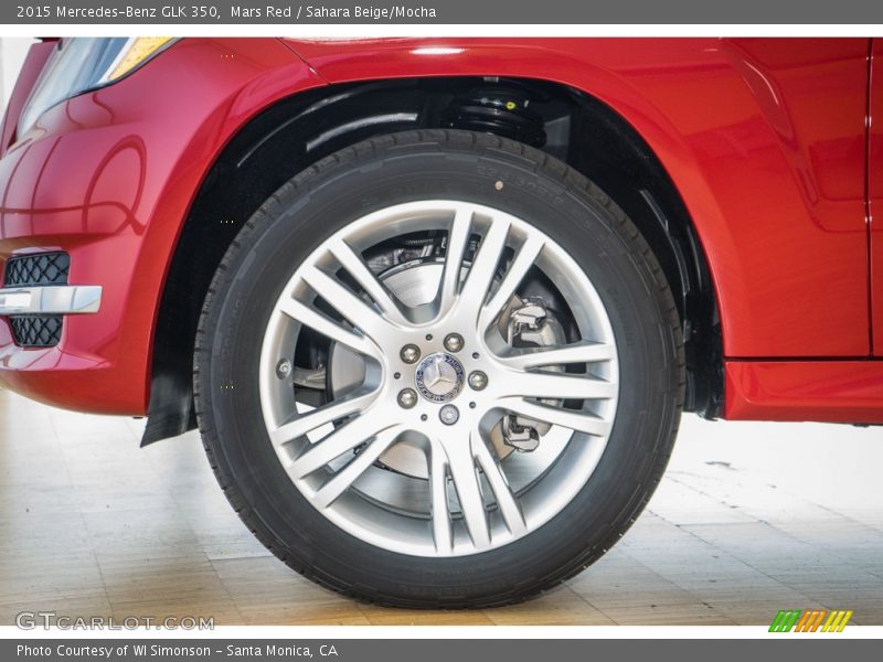 Mars Red / Sahara Beige/Mocha 2015 Mercedes-Benz GLK 350