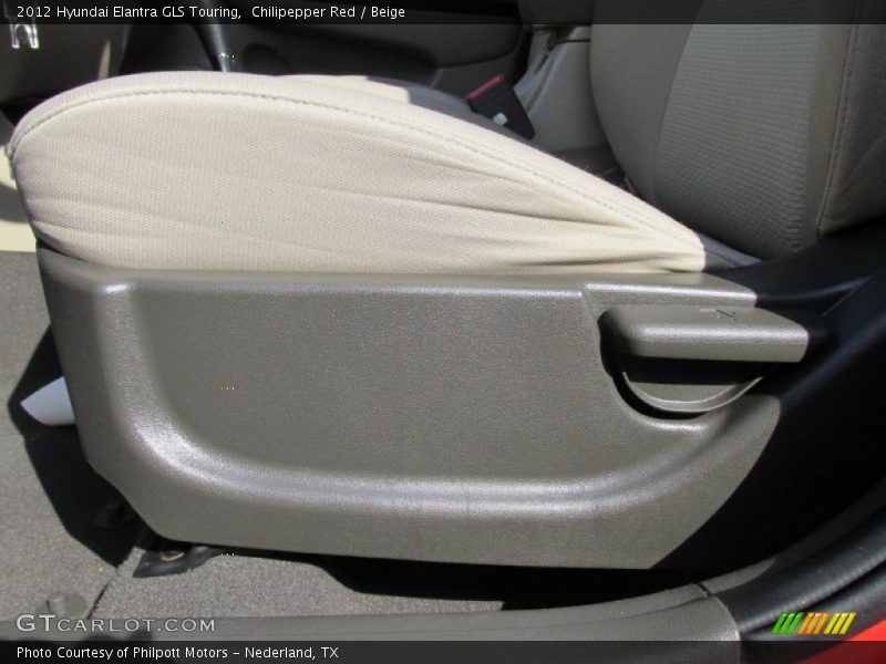 Chilipepper Red / Beige 2012 Hyundai Elantra GLS Touring