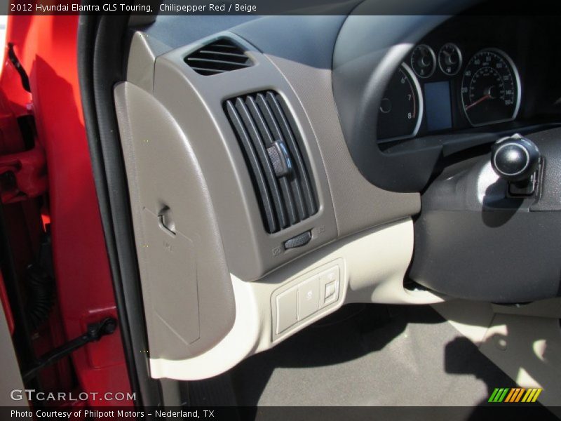 Chilipepper Red / Beige 2012 Hyundai Elantra GLS Touring