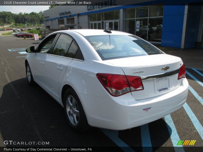 Summit White / Jet Black 2016 Chevrolet Cruze Limited LT