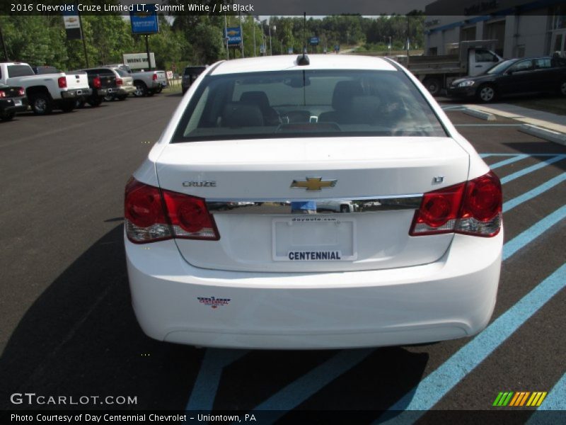 Summit White / Jet Black 2016 Chevrolet Cruze Limited LT
