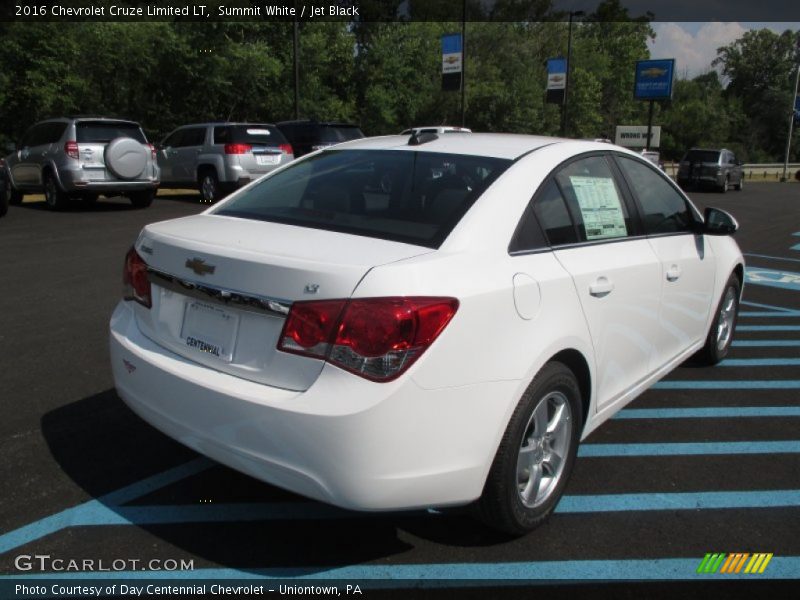 Summit White / Jet Black 2016 Chevrolet Cruze Limited LT
