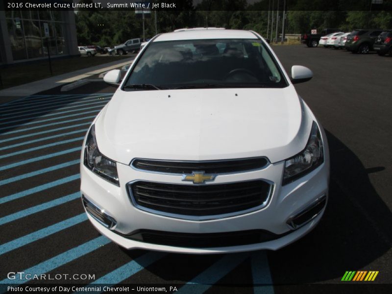 Summit White / Jet Black 2016 Chevrolet Cruze Limited LT
