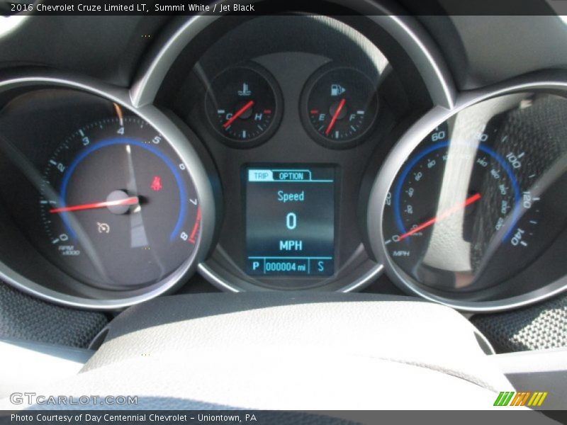 Summit White / Jet Black 2016 Chevrolet Cruze Limited LT