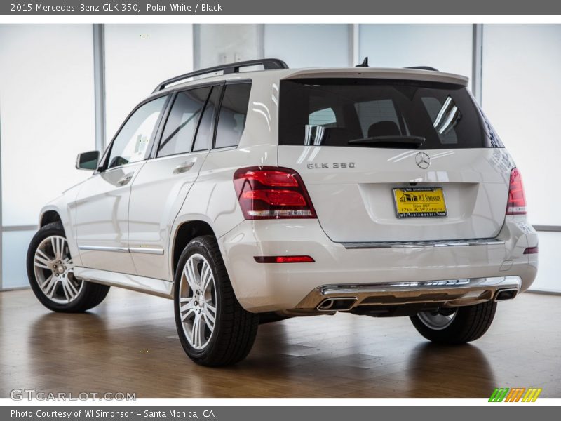 Polar White / Black 2015 Mercedes-Benz GLK 350