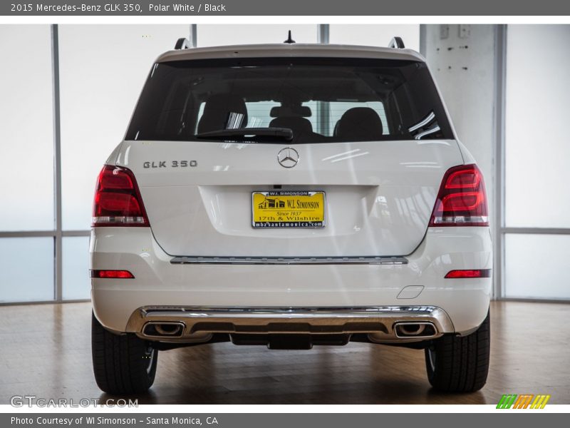 Polar White / Black 2015 Mercedes-Benz GLK 350