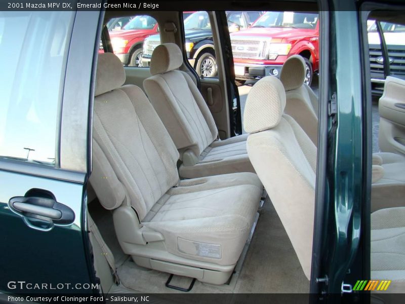 Emerald Green Mica / Beige 2001 Mazda MPV DX