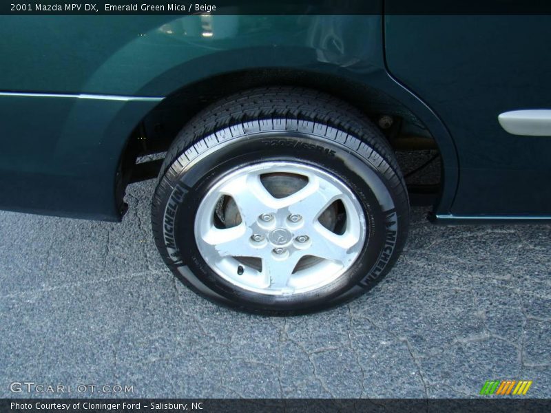 Emerald Green Mica / Beige 2001 Mazda MPV DX