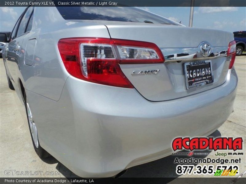 Classic Silver Metallic / Light Gray 2012 Toyota Camry XLE V6