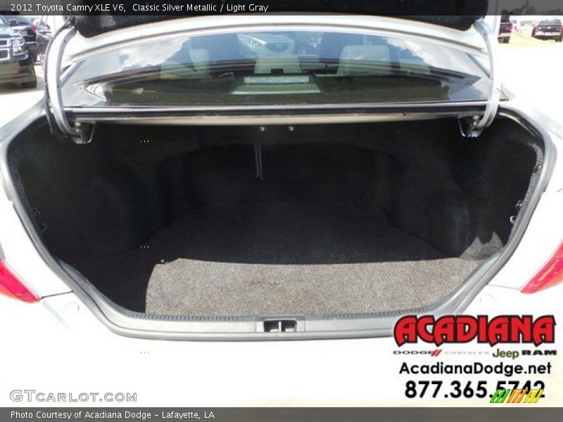 Classic Silver Metallic / Light Gray 2012 Toyota Camry XLE V6