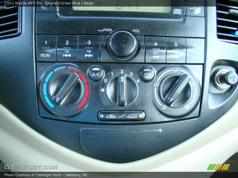 Emerald Green Mica / Beige 2001 Mazda MPV DX