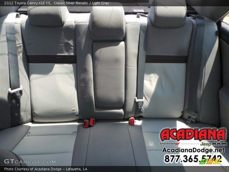 Classic Silver Metallic / Light Gray 2012 Toyota Camry XLE V6