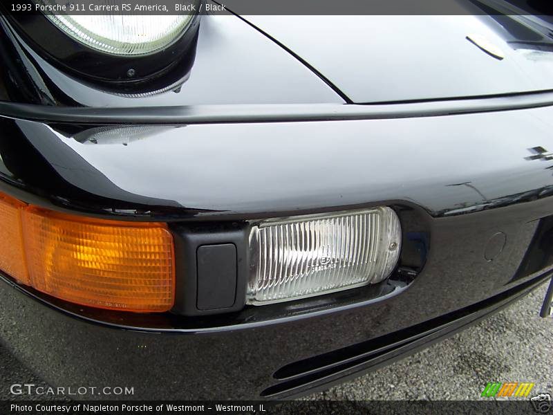 Black / Black 1993 Porsche 911 Carrera RS America