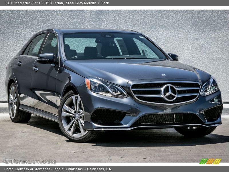 Front 3/4 View of 2016 E 350 Sedan