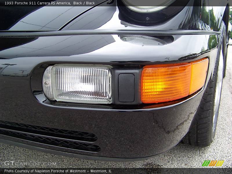 Black / Black 1993 Porsche 911 Carrera RS America