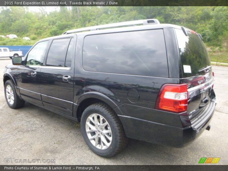 Tuxedo Black Metallic / Dune 2015 Ford Expedition EL Limited 4x4