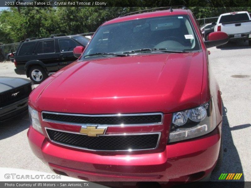 Crystal Red Tintcoat / Ebony 2013 Chevrolet Tahoe LS