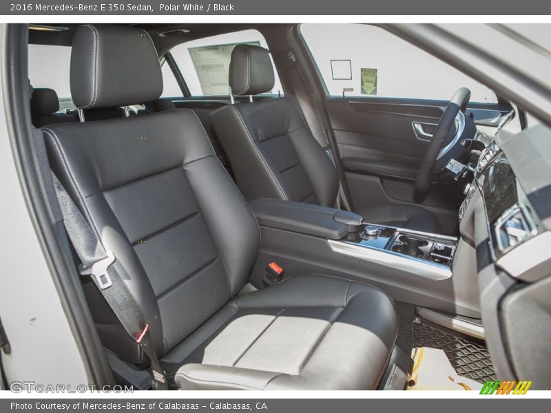 Polar White / Black 2016 Mercedes-Benz E 350 Sedan