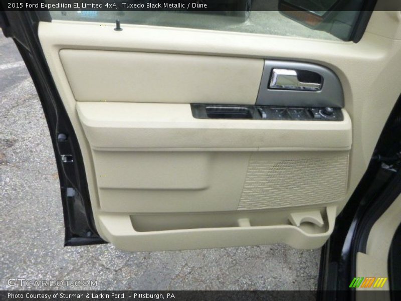 Tuxedo Black Metallic / Dune 2015 Ford Expedition EL Limited 4x4