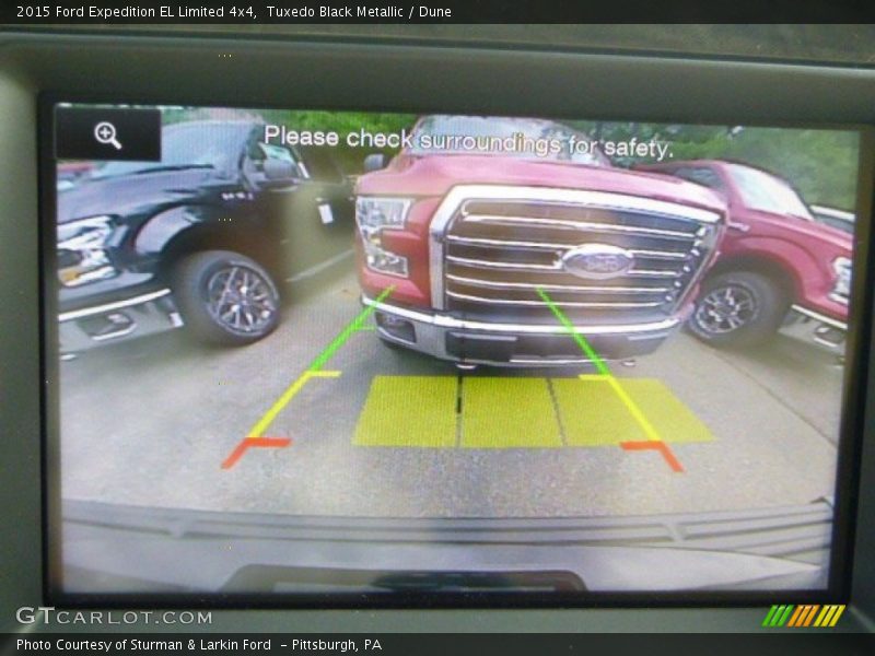 Tuxedo Black Metallic / Dune 2015 Ford Expedition EL Limited 4x4
