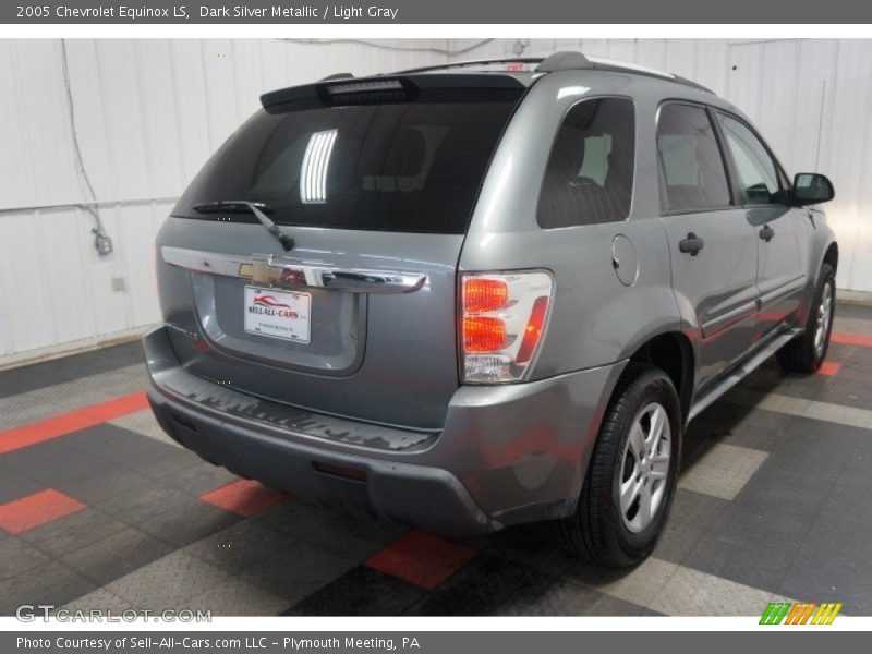 Dark Silver Metallic / Light Gray 2005 Chevrolet Equinox LS