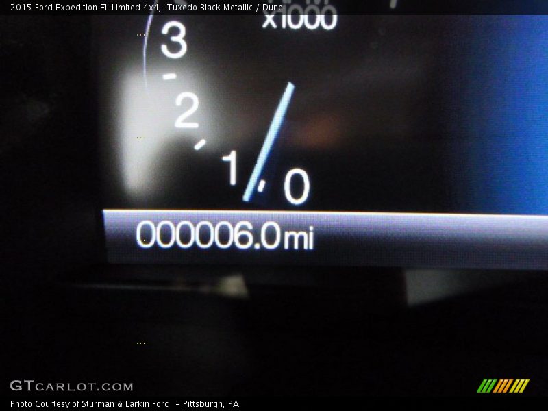 Tuxedo Black Metallic / Dune 2015 Ford Expedition EL Limited 4x4