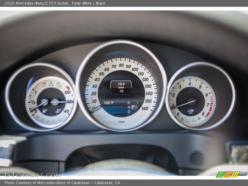  2016 E 350 Sedan 350 Sedan Gauges