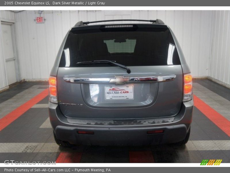 Dark Silver Metallic / Light Gray 2005 Chevrolet Equinox LS