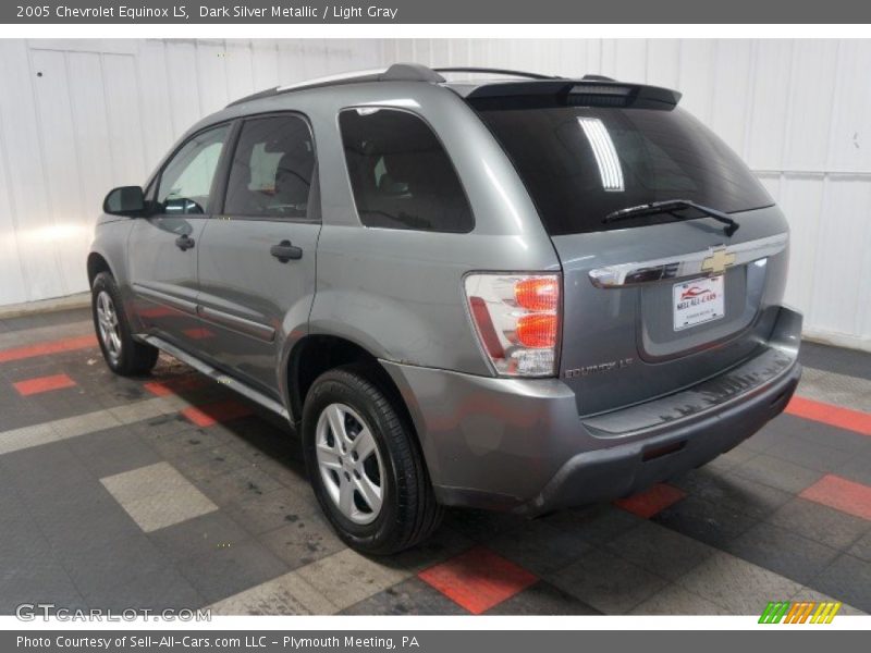 Dark Silver Metallic / Light Gray 2005 Chevrolet Equinox LS