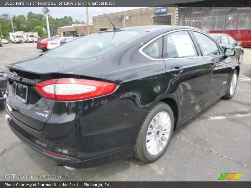 Shadow Black / Charcoal Black 2016 Ford Fusion Hybrid SE