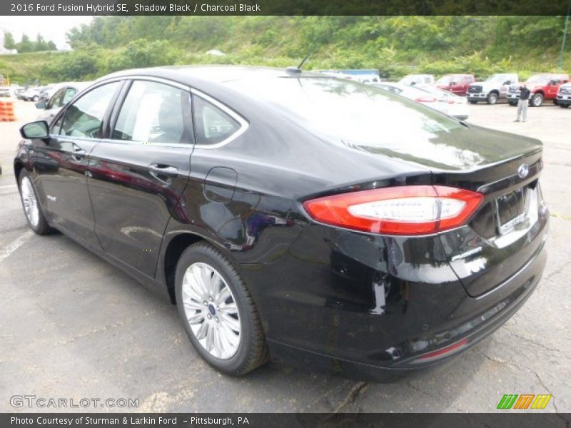 Shadow Black / Charcoal Black 2016 Ford Fusion Hybrid SE