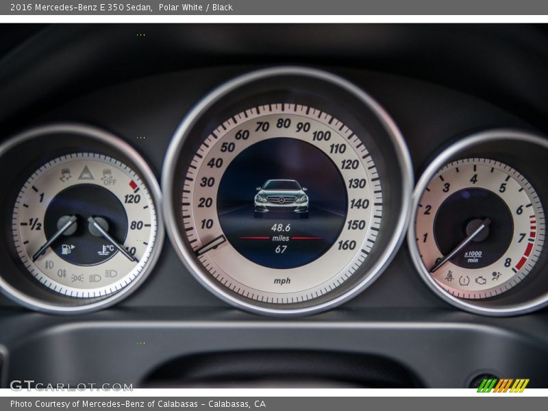 Polar White / Black 2016 Mercedes-Benz E 350 Sedan
