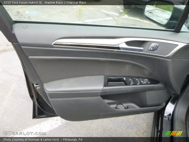 Shadow Black / Charcoal Black 2016 Ford Fusion Hybrid SE