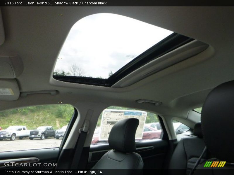 Shadow Black / Charcoal Black 2016 Ford Fusion Hybrid SE