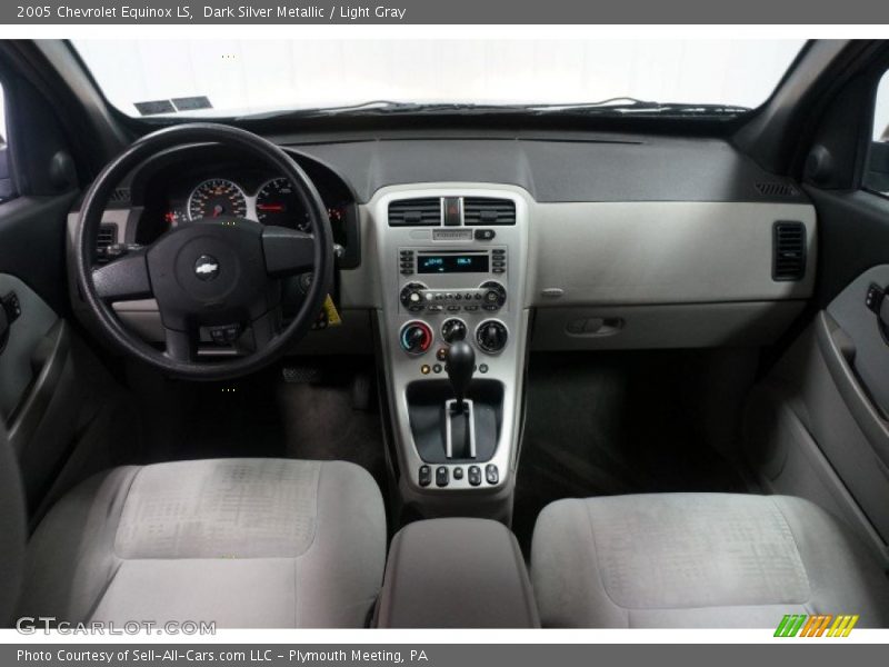 Dark Silver Metallic / Light Gray 2005 Chevrolet Equinox LS