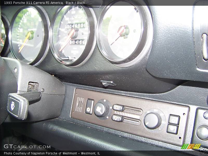 Black / Black 1993 Porsche 911 Carrera RS America