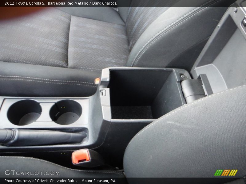 Barcelona Red Metallic / Dark Charcoal 2012 Toyota Corolla S