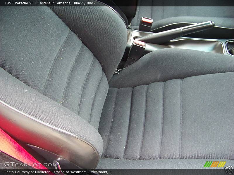 Black / Black 1993 Porsche 911 Carrera RS America